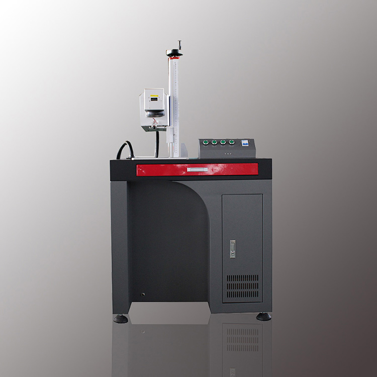 Desktop Co2 RF metalen laserbuismarkeermachine